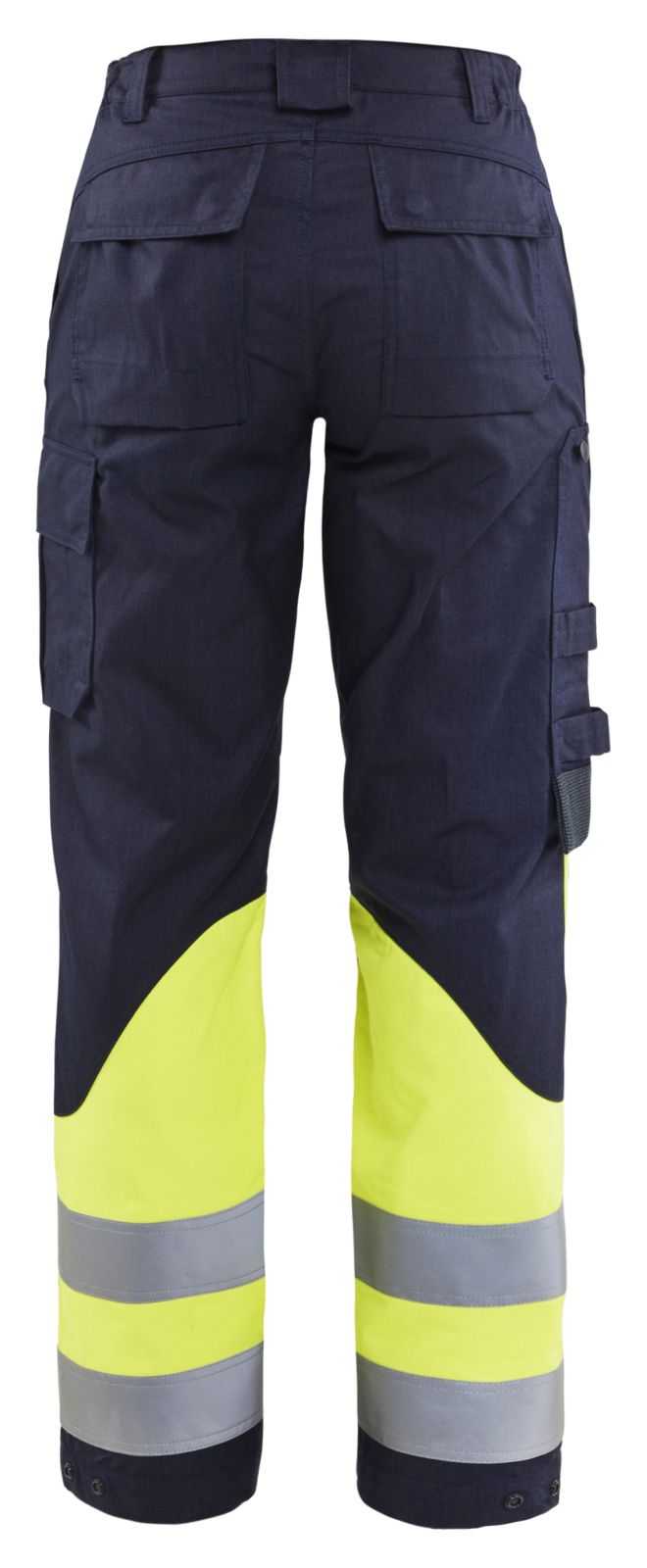 Blaklader Broeken 71881512 Multinorm marineblauw-fluo geel(8933)