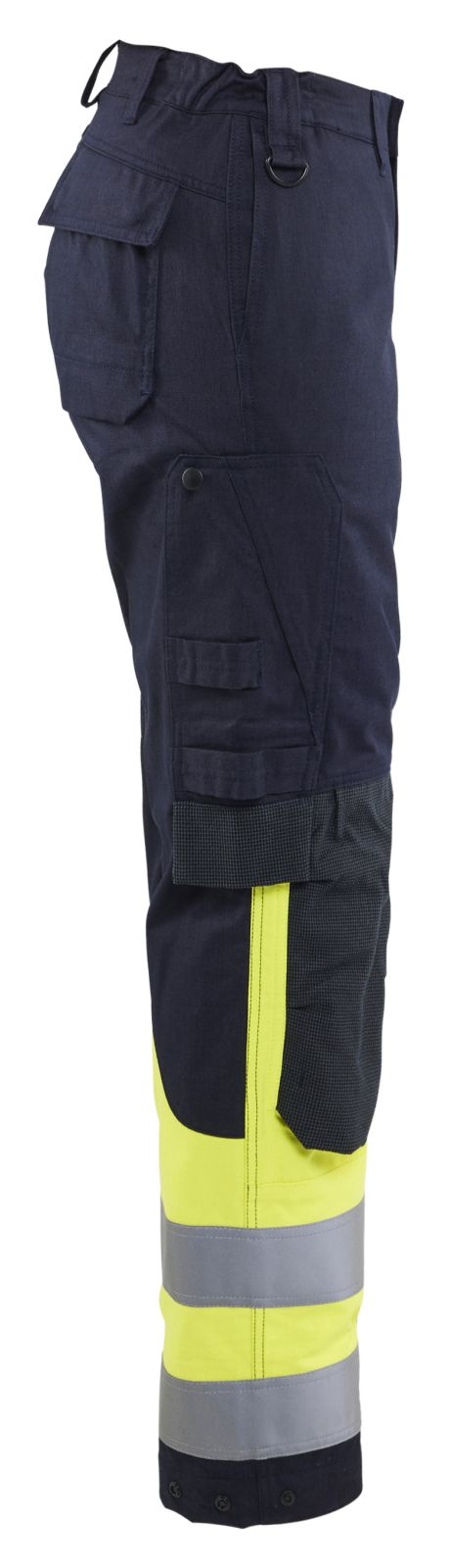 Blaklader Broeken 71881512 Multinorm marineblauw-fluo geel(8933)