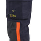 Blaklader Vlamvertragend Dames Multinorm werkbroek inherent Werkbroeken 71881524 inherent vlamwerend HiVis marineblauw-oranje(8953)