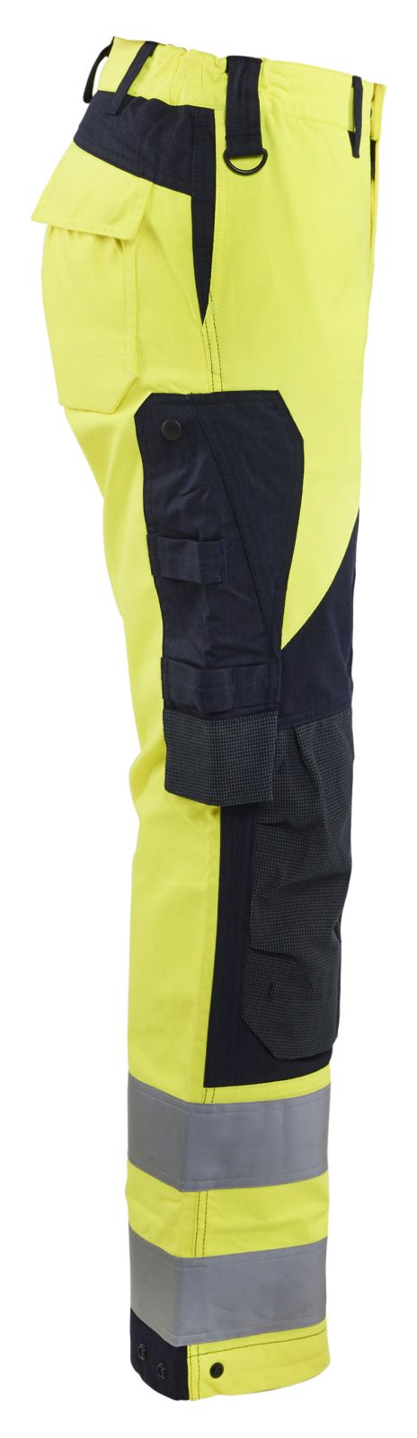 Blaklader Broeken 71891512 Multinorm fluo geel-marineblauw(3389)