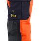 Blaklader Vlamvertragend Dames Multinorm werkbroek inherent Werkbroeken 71891524 inherent vlamwerend HiVis fluo oranje-marineblauw(5389)