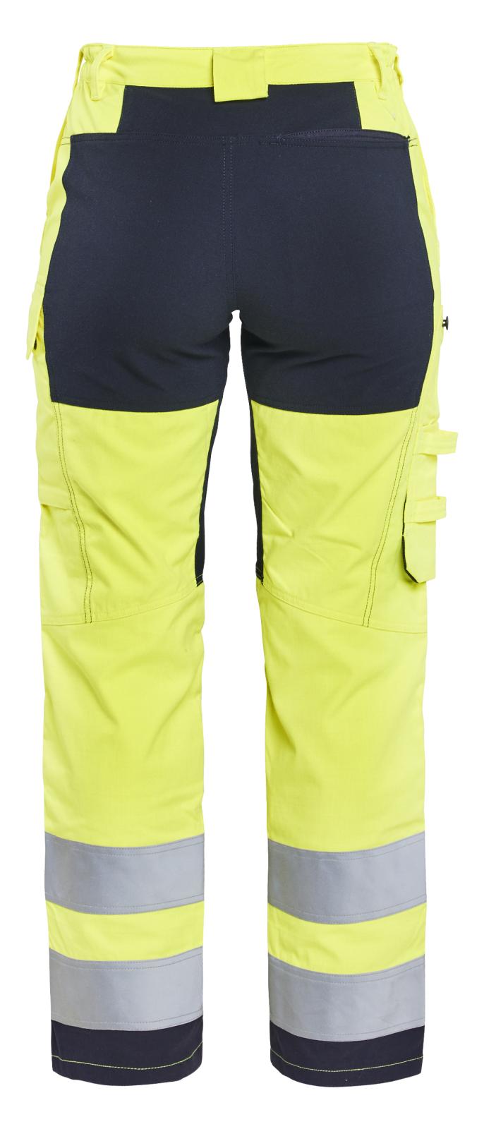 Blaklader Werkbroeken 71911512 fluo geel-marineblauw(3389)