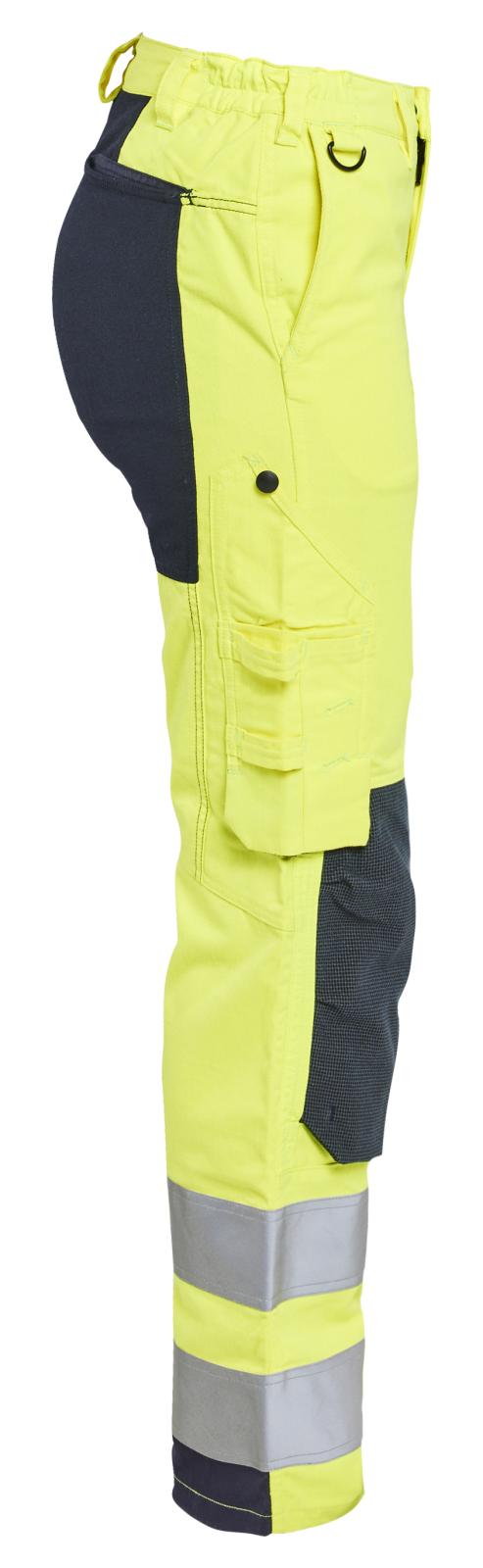 Blaklader Werkbroeken 71911512 fluo geel-marineblauw(3389)