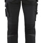 Blaklader Broeken 71921645 zwart-rood(9956)