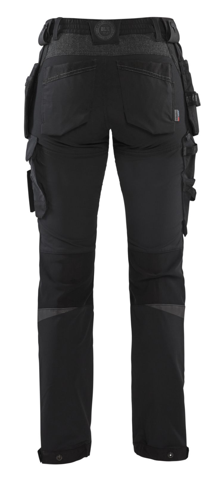 Blaklader Broeken 71921645 zwart-donkergrijs(9998)