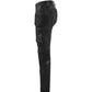 Blaklader Broeken 71921645 zwart-donkergrijs(9998)