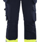 Blaklader Broeken 71931642 marineblauw-fluo geel(8933)
