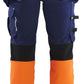 Blaklader High Vis Dames Werkbroeken 71931642 stretch HiVis marineblauw-oranje(8953)
