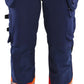 Blaklader High Vis Dames Werkbroeken 71931642 stretch HiVis marineblauw-oranje(8953)