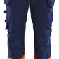 Blaklader High Vis Dames Werkbroeken 71931642 stretch HiVis marineblauw-oranje(8953)