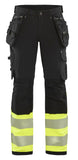 Blaklader Broeken 71931642 zwart-fluo geel(9933)