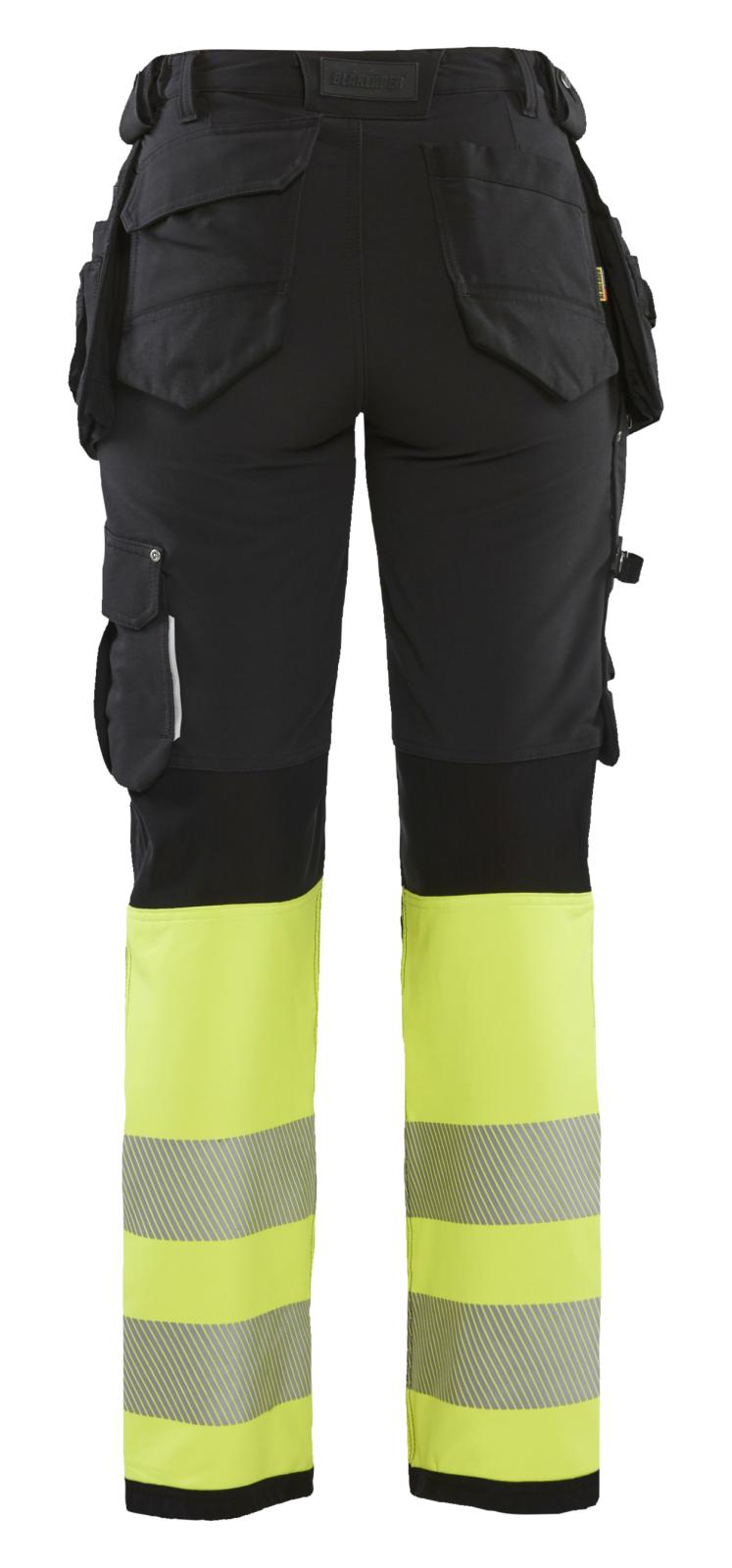 Blaklader Broeken 71931642 zwart-fluo geel(9933)