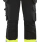 Blaklader High Vis Dames Werkbroeken 71931642 stretch HiVis zwart-fluo geel(9933)