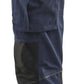 Blaklader Service Dames Werkbroeken 71951330 dames stretch donker marineblauw-fluo geel(8633)