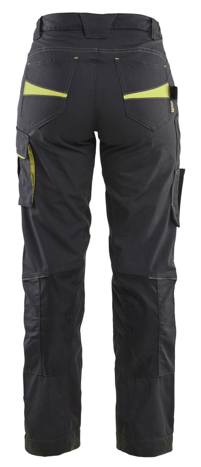 Blaklader Broeken 71951330 zwart-fluo geel(9933)