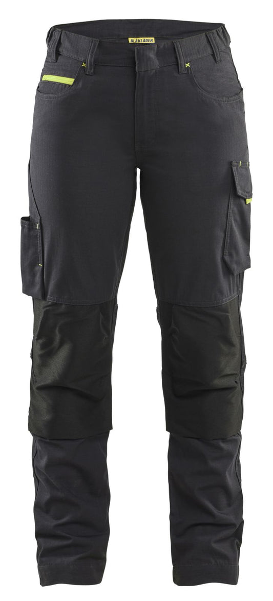 Blaklader Broeken 71951330 zwart-fluo geel(9933)