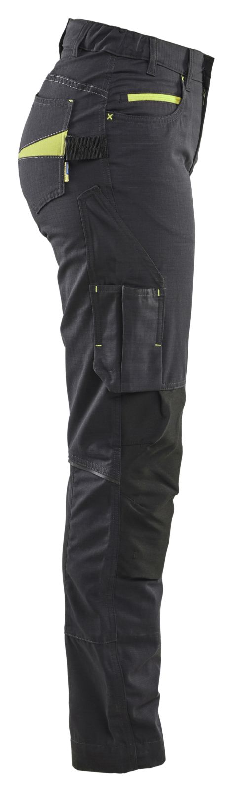 Blaklader Broeken 71951330 zwart-fluo geel(9933)