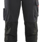 Blaklader Broeken 71951330 zwart-rood(9956)