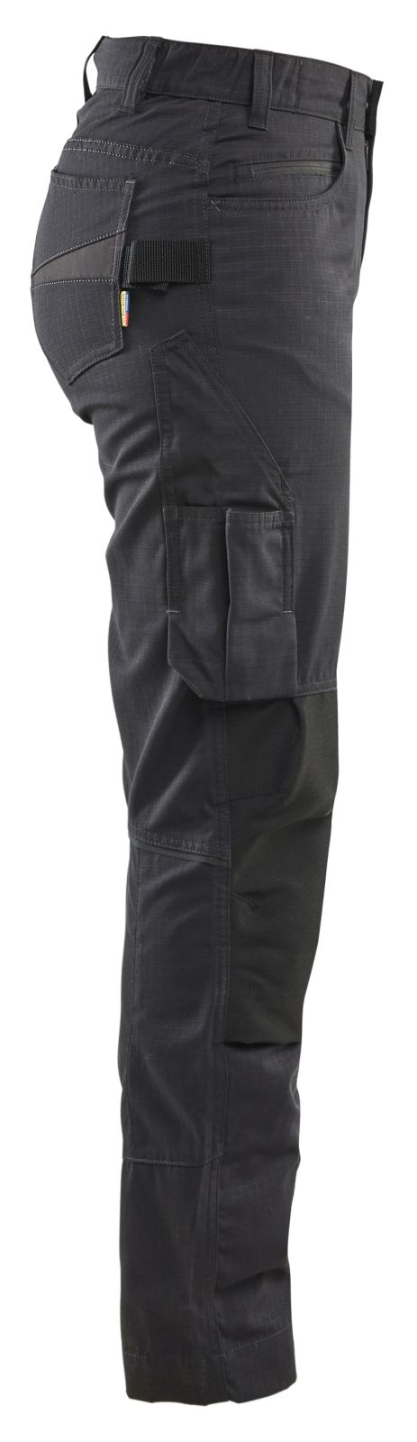 Blaklader Broeken 71951330 zwart-donkergrijs(9998)