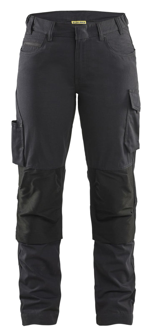 Blaklader Broeken 71951330 zwart-donkergrijs(9998)
