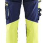 Blaklader High Vis Dames Werkbroeken 71961370 dames HiVis stretch marineblauw-fluo geel(8833)