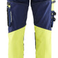 Blaklader High Vis Werkbroeken 71961370 dames HiVis stretch marineblauw-fluo geel(8833)