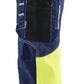 Blaklader High Vis Werkbroeken 71961370 dames HiVis stretch marineblauw-fluo geel(8833)