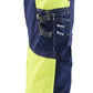 Blaklader High Vis Dames Werkbroeken 71961370 dames HiVis stretch marineblauw-fluo geel(8833)