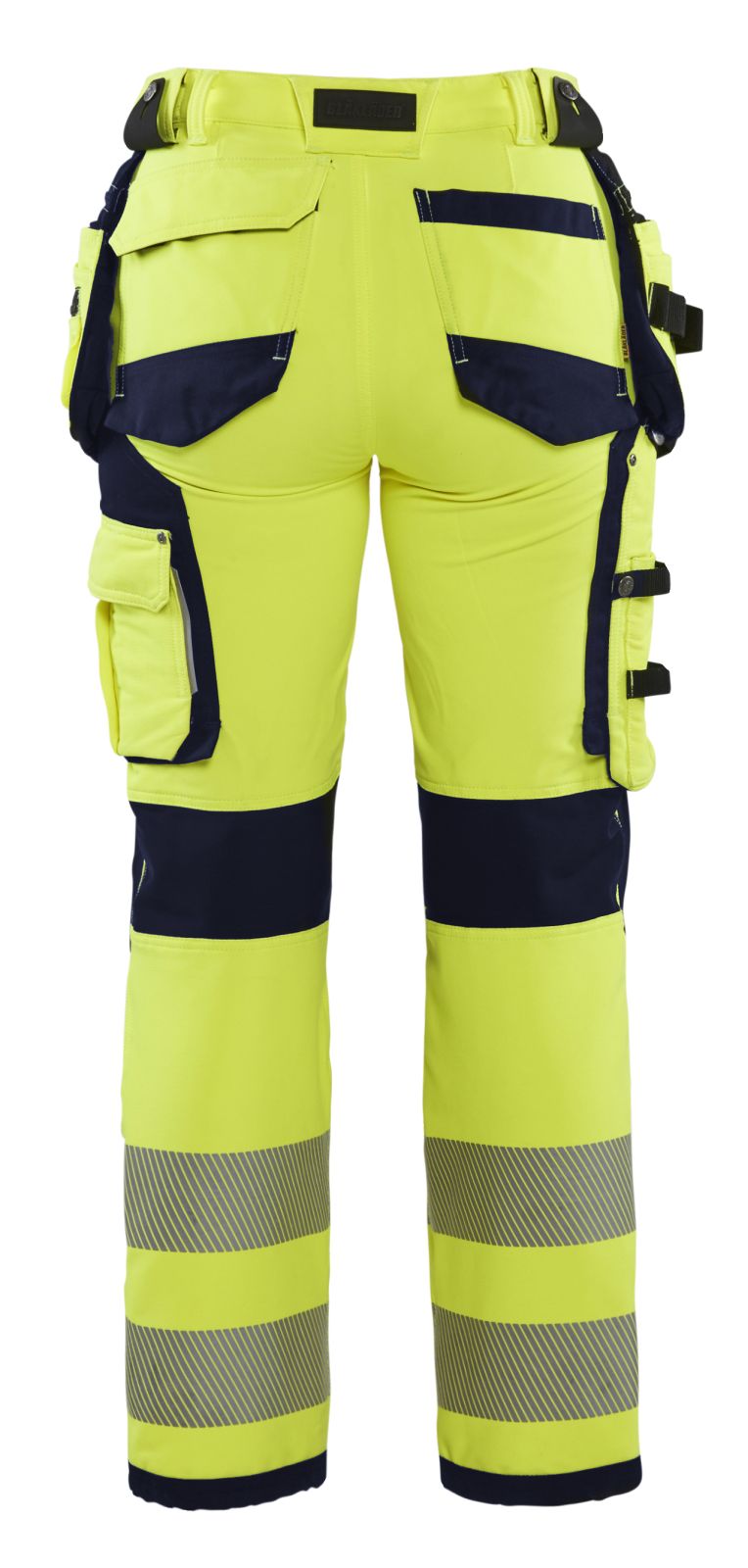 Blaklader Broeken 71971642 fluo geel-marineblauw(3389)