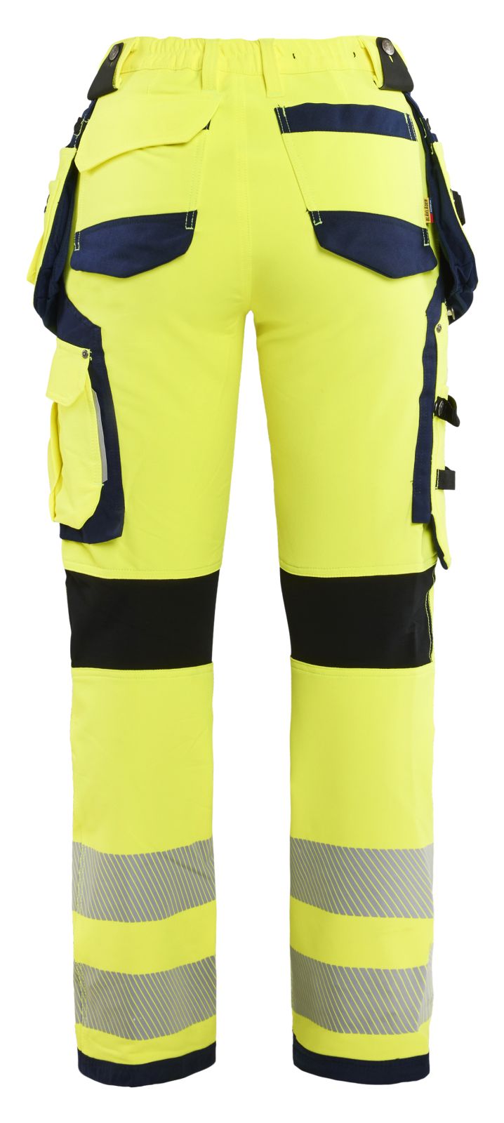 Blaklader Broeken 71971642 fluo geel-marineblauw(3389)