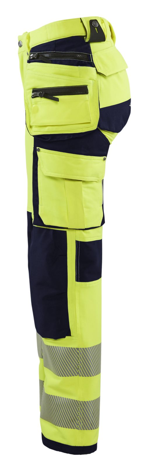 Blaklader Broeken 71971642 fluo geel-marineblauw(3389)