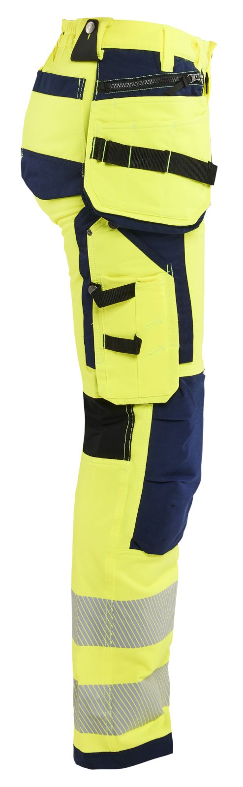 Blaklader Broeken 71971642 fluo geel-marineblauw(3389)