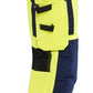 Blaklader Broeken 71971642 fluo geel-marineblauw(3389)
