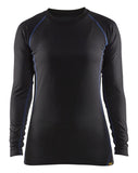 Blaklader Ondergoed 72021707 Shirt en onderbroek zwart-korenblauw(9985)