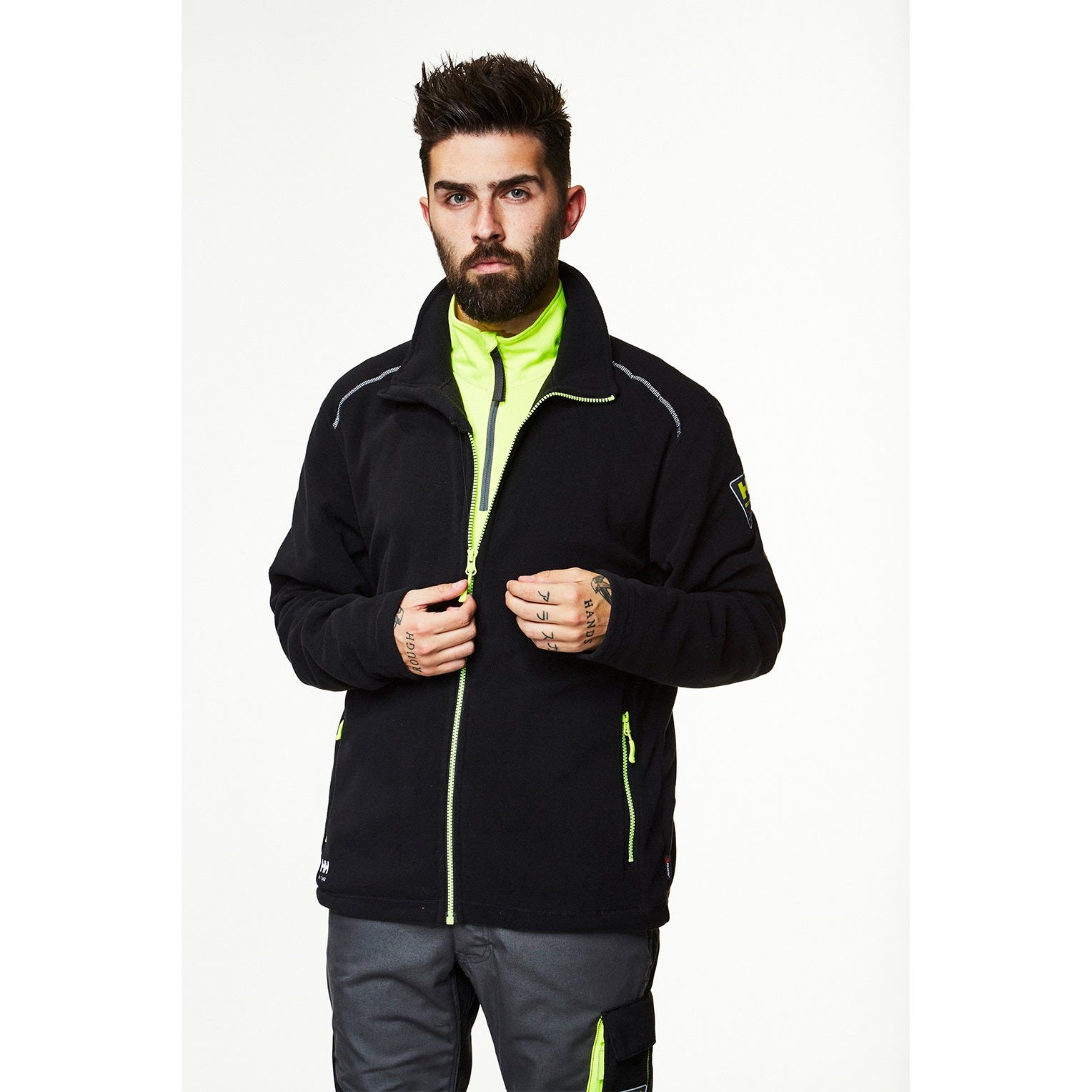 Helly Hansen Aker  Vesten 72155 Fleece zwart(990)