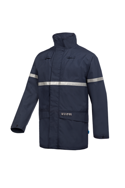 Sioen jas Ridley multinorm marineblauw