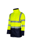 Sioen jas Elliston multinorm fluo geel-marine