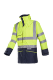 Sioen Jassen Hedland  fluo geel-marineblauw