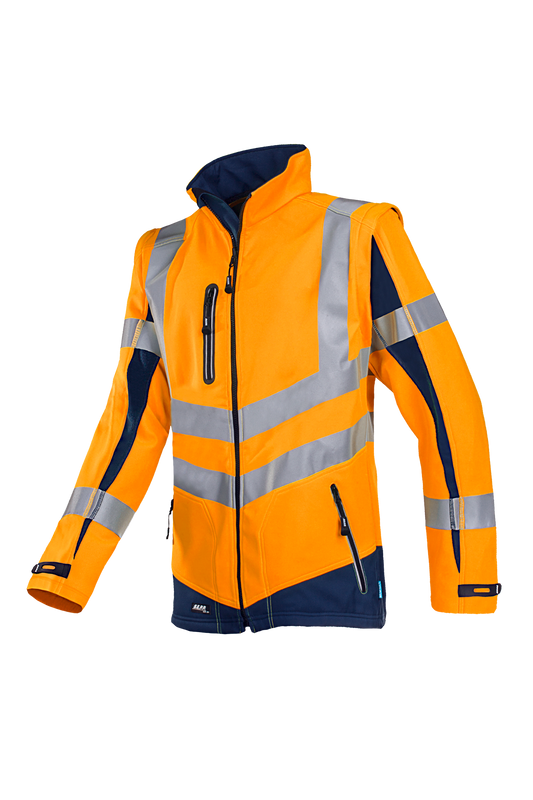 Sioen Jassen Malden  fluo oranje-marineblauw