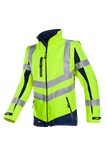 Sioen Jassen Malden  fluo geel-marineblauw