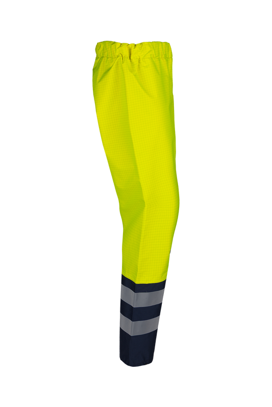 Sioen Broeken Hovi Multinorm- ARC fluo geel-marineblauw