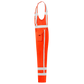 Tricorp Safety Bodybroeken 753001-THR3001 Kniezakken Polyester- katoen fluo-oranje(fluororange)