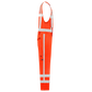 Tricorp Safety Bodybroeken 753001-THR3001 Kniezakken Polyester- katoen fluo-oranje(fluororange)