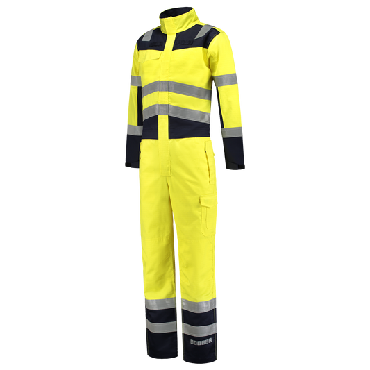 Tricorp Safety Overalls 753002 Multinorm fluo geel-inktblauw(fluoryellowink)