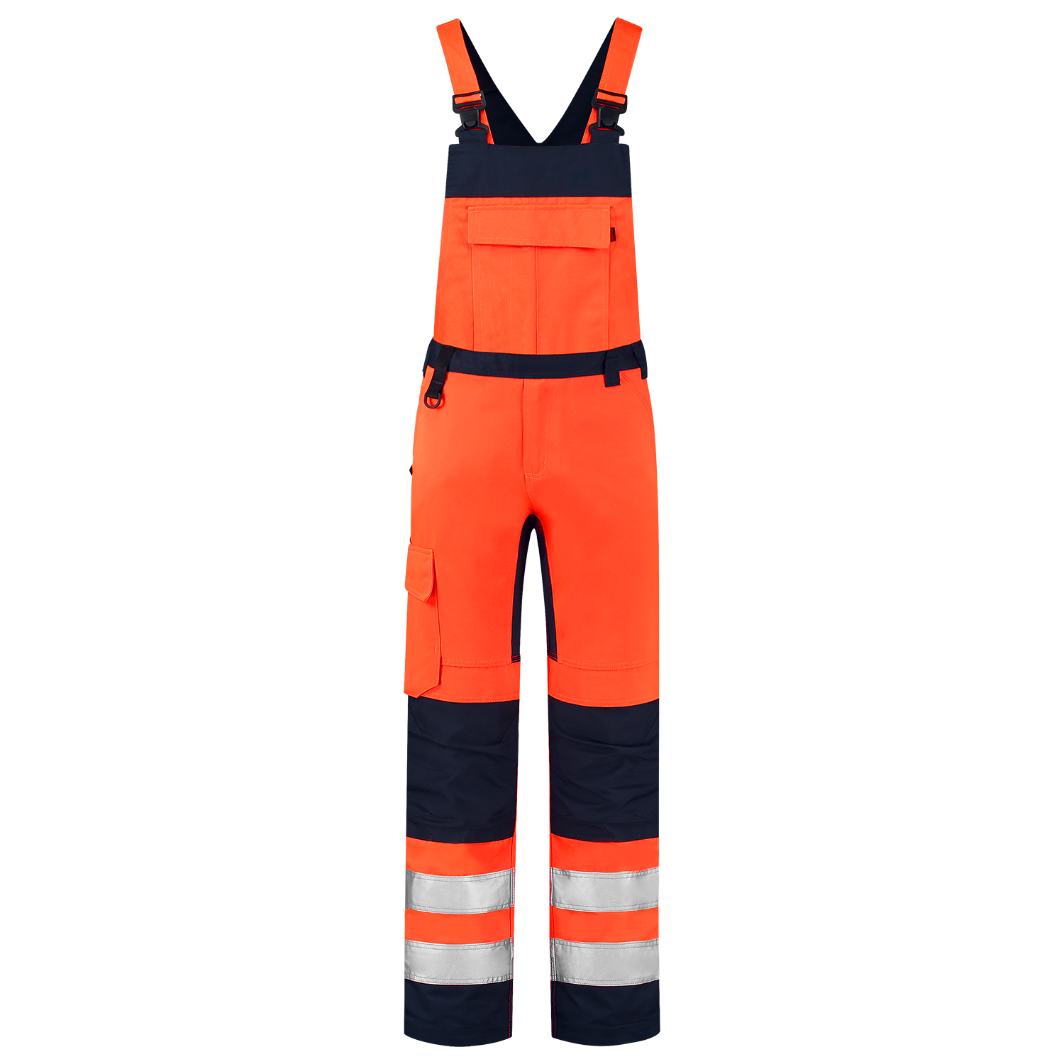 Tricorp Safety Overalls 753005 HiVis fluo oranje-inktblauw(fluororangeink)