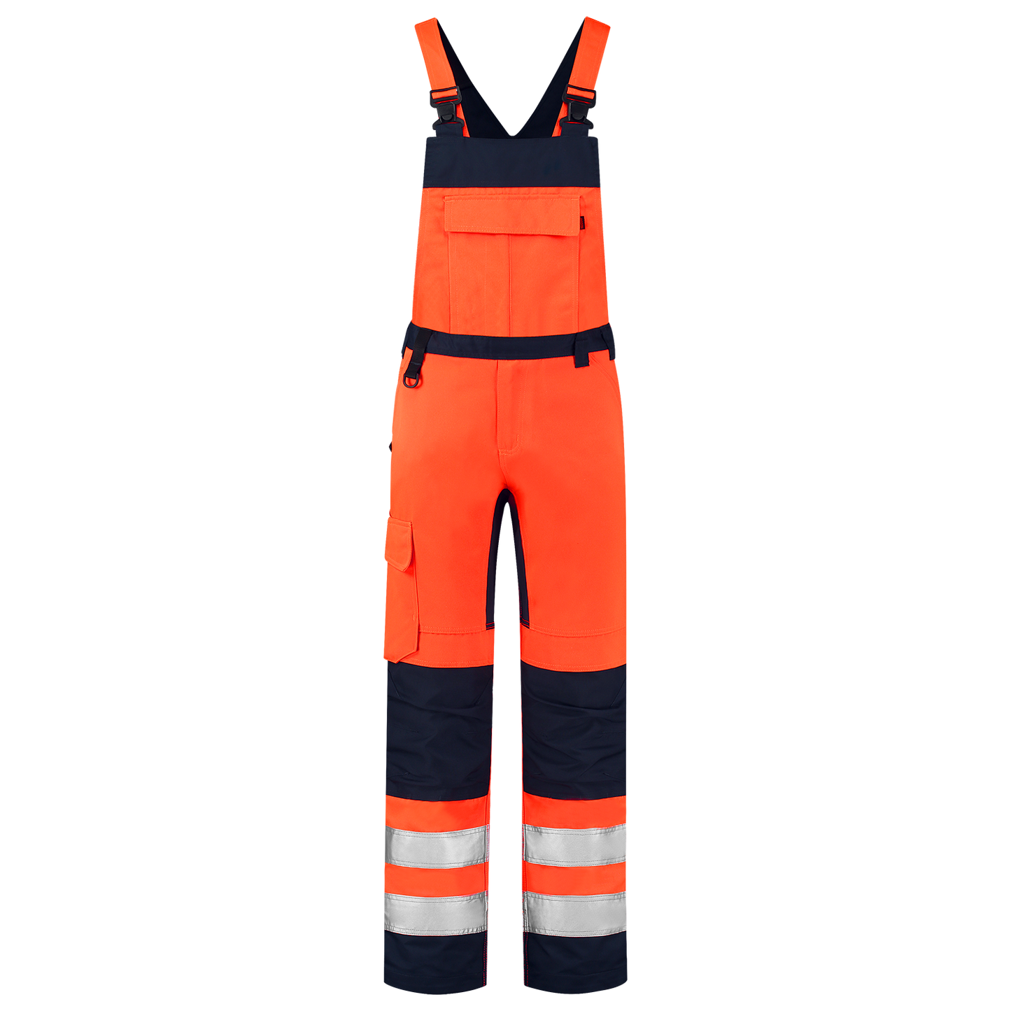Tricorp Safety Overalls 753005 HiVis fluo oranje-inktblauw(fluororangeink)