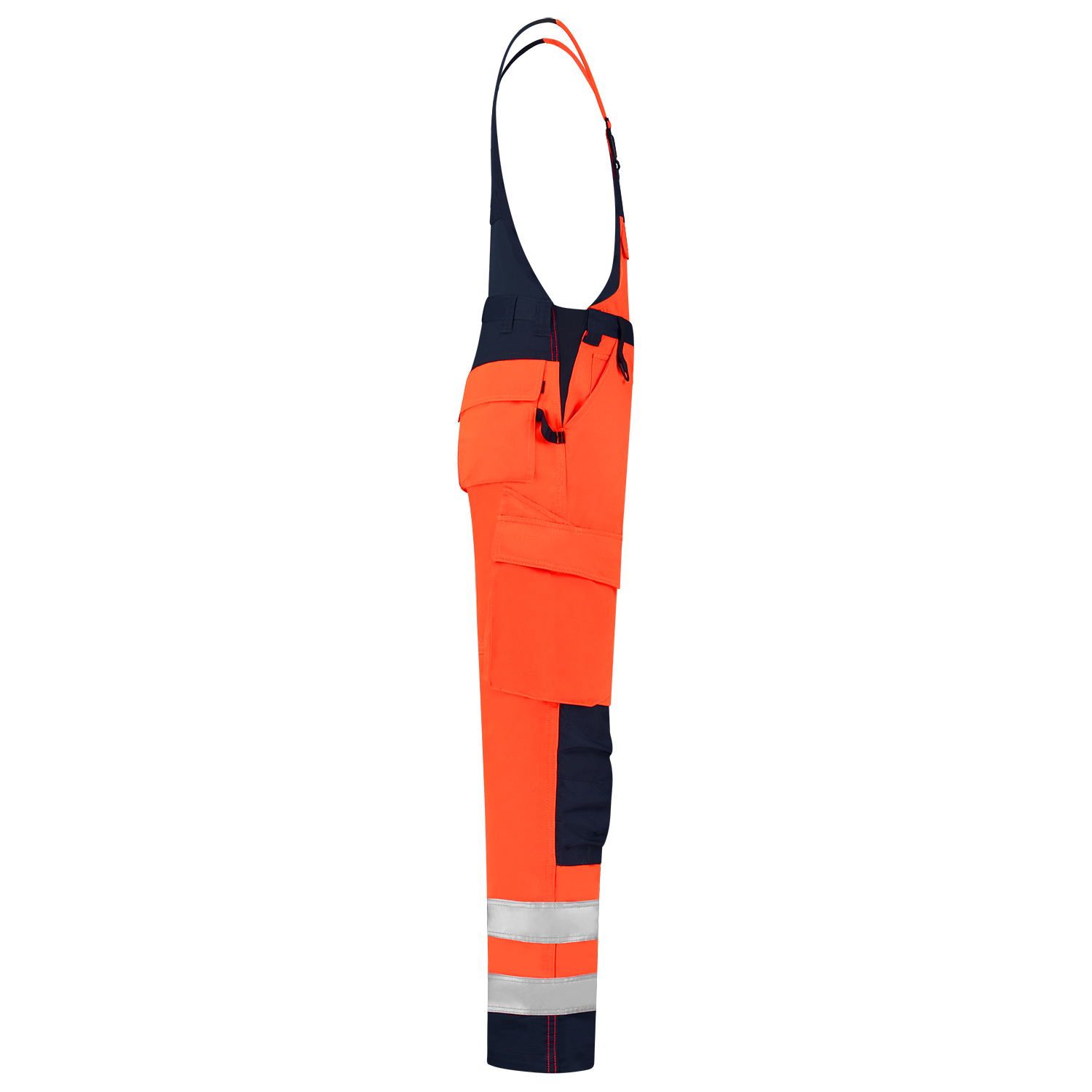 Tricorp Safety Overalls 753005 HiVis fluo oranje-inktblauw(fluororangeink)