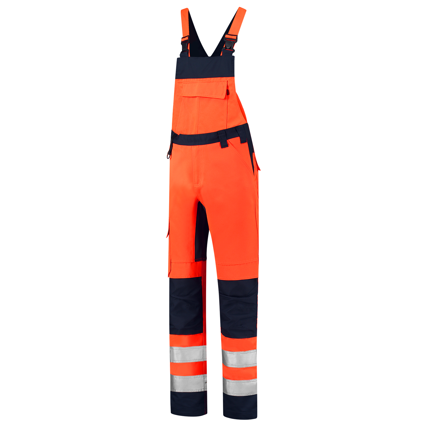 Tricorp Safety Overalls 753005 HiVis fluo oranje-inktblauw(fluororangeink)