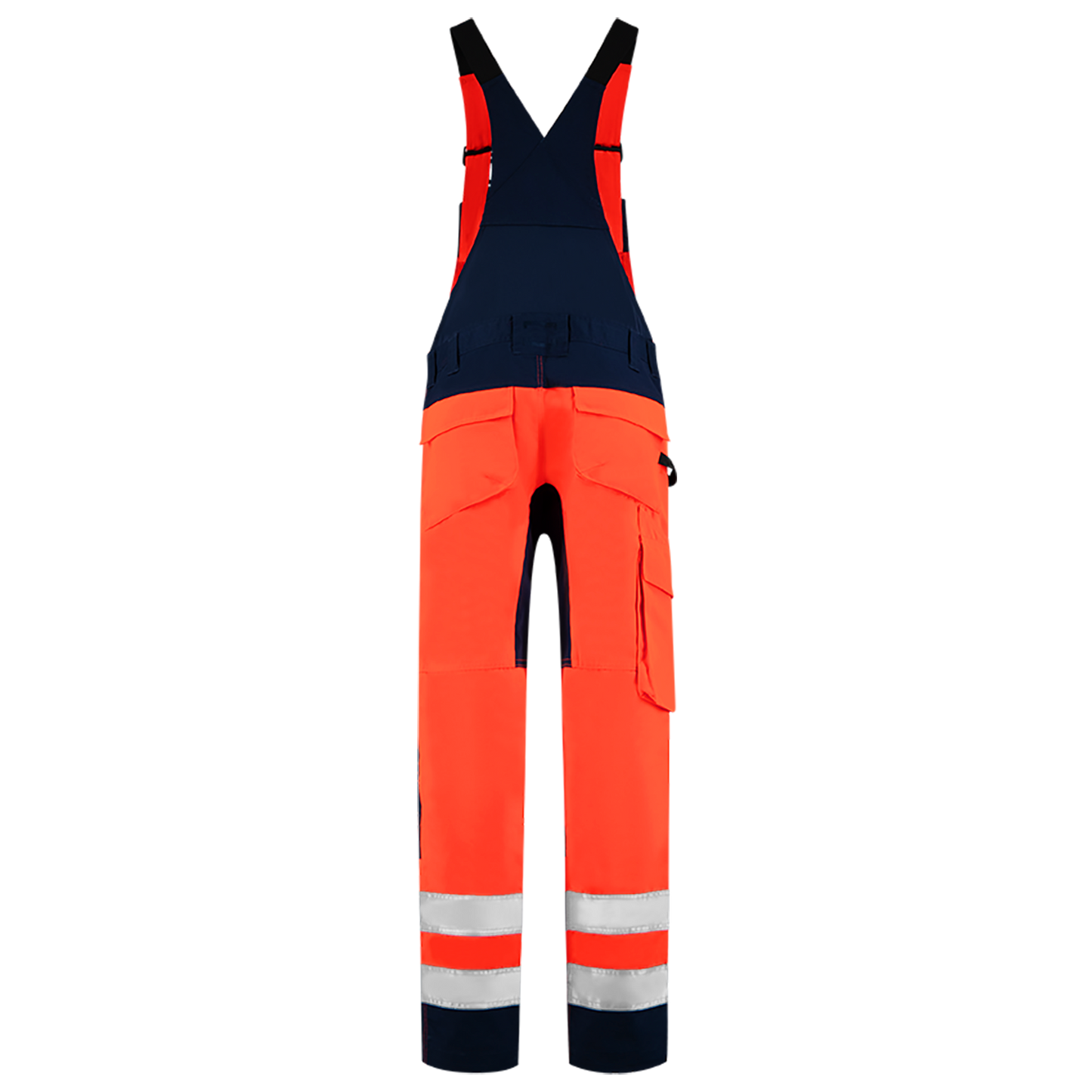 Tricorp Safety Overalls 753005 HiVis fluo rood-inktblauw(fluorredink)