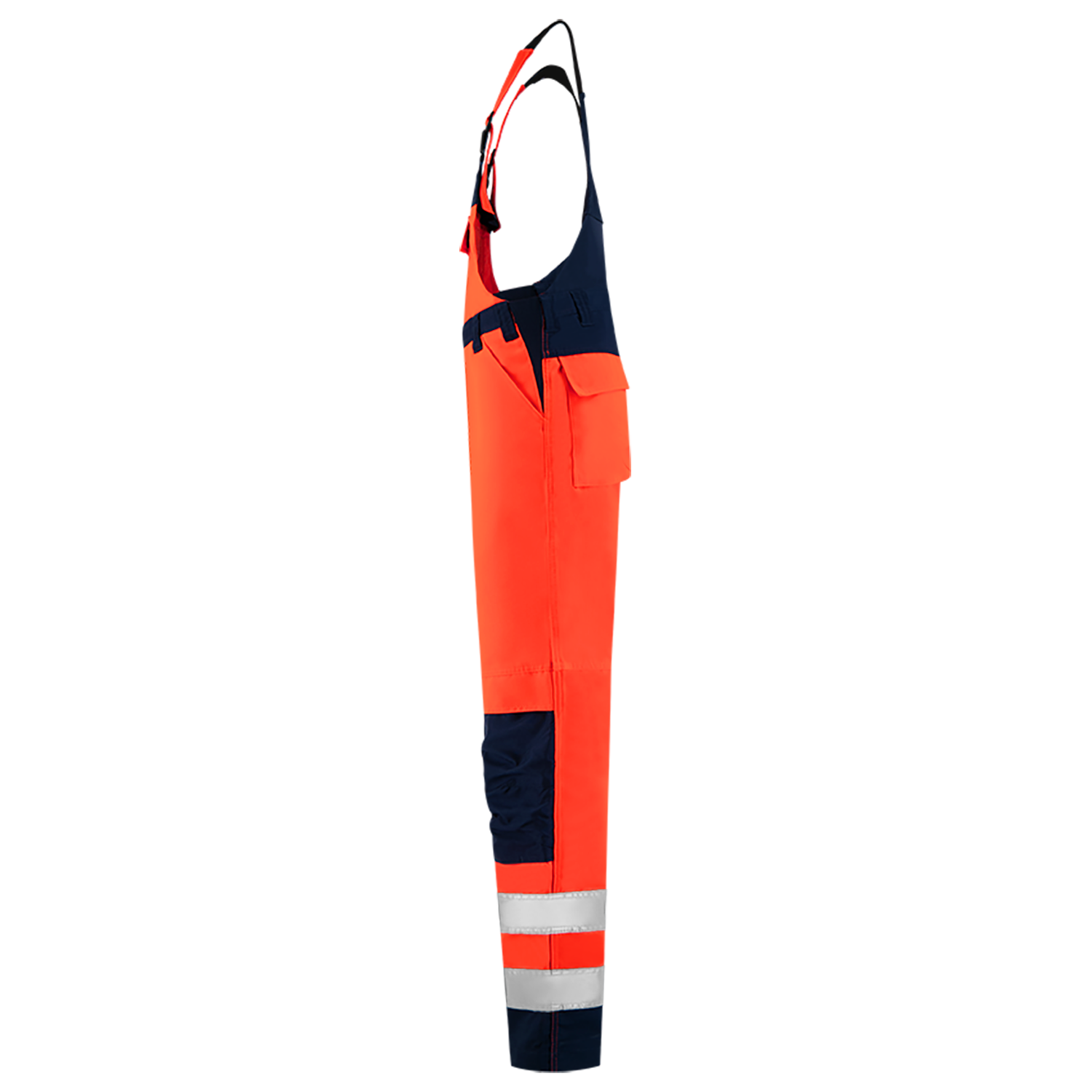 Tricorp Safety Overalls 753005 HiVis fluo rood-inktblauw(fluorredink)